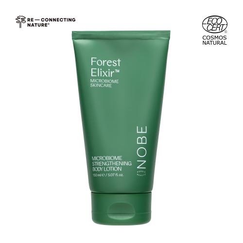 Nobe Forest Elixir -vartalovoide vahvistaa mikrobiomia ja kosteuttaa ihoa 150 ml
