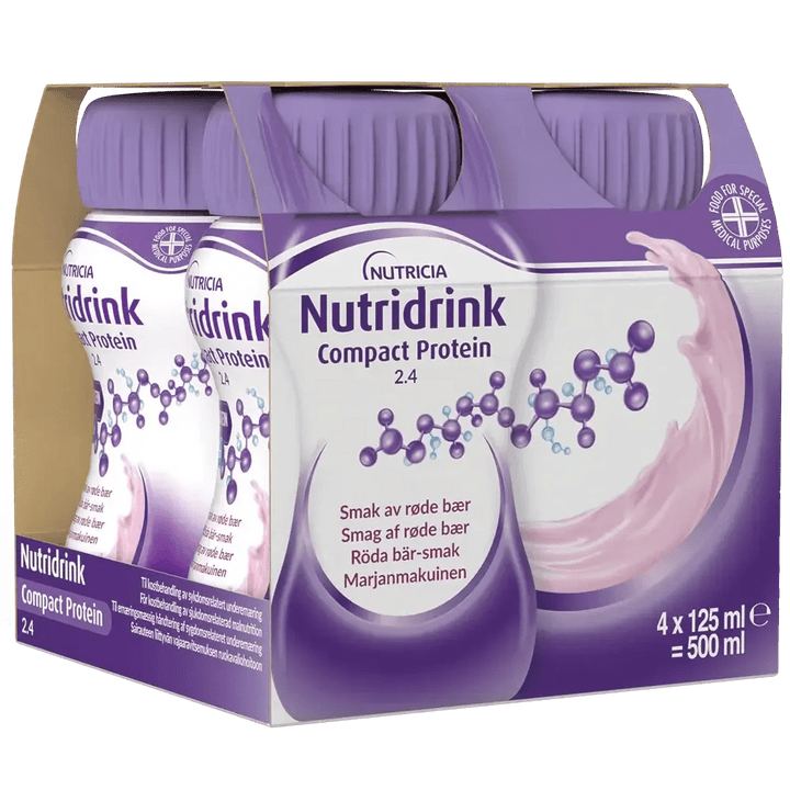 Nutridrink Compact Protein Marja - 96 x 125ml - Apteekki 360 Helsinki - Verkkoapteekki
