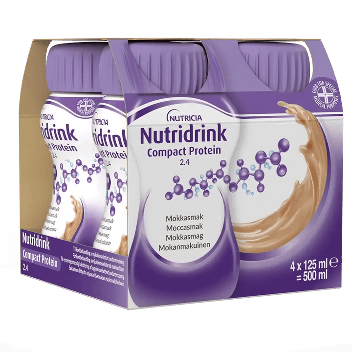 Nutridrink Compact Protein Mokka - 96 x 125ml - Apteekki 360 Helsinki - Verkkoapteekki