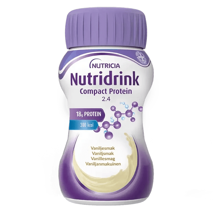 Nutridrink Compact Protein Vanilja - 4 x 125ml - Apteekki 360 Helsinki - Verkkoapteekki