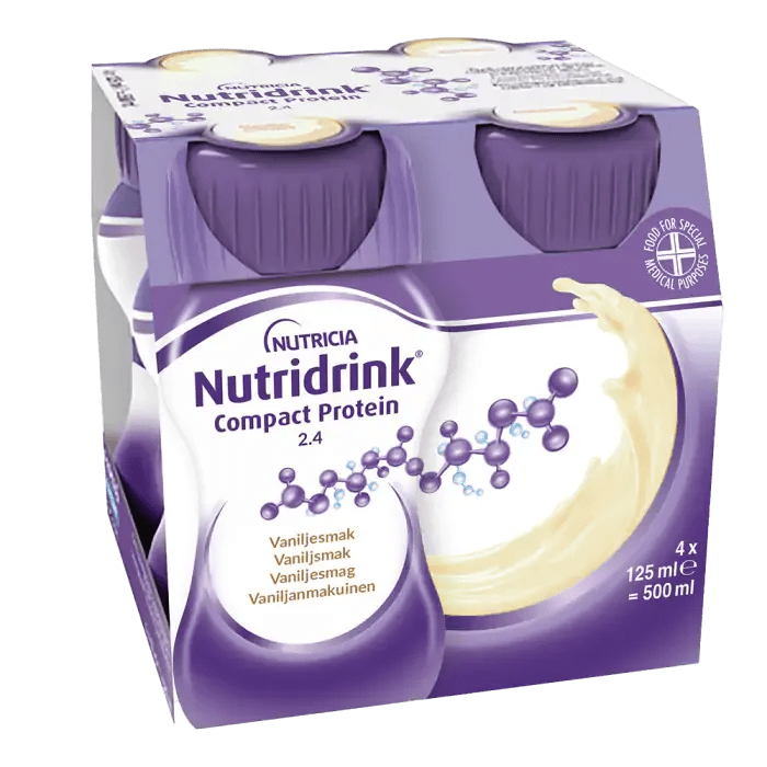 Nutridrink Compact Protein Vanilja - 96 x 125ml - Apteekki 360 Helsinki - Verkkoapteekki
