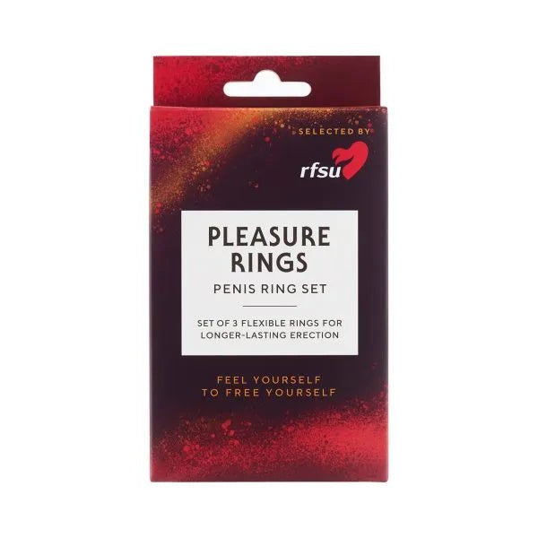 Rfsu Pleasure Rings Penisrengas - Apteekki 360 Helsinki - Verkkoapteekki