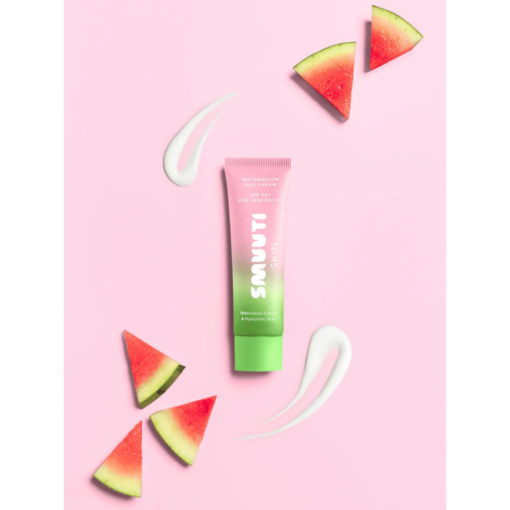  Aurinkovoide vesimeloni ja korkea suojakerroin SPF50 PA++++
