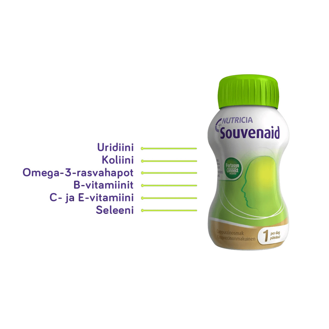 Souvenaid Vanilja 96 x 125 ml - Apteekki 360 Helsinki - Verkkoapteekki