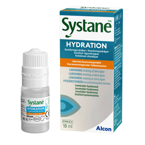 Systane Hydration MDPF - kosteuttava silmätipparatkaisu kuivalle ja ärsyyntyneelle silmälle