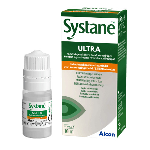 Systane Ultra MDPF - tehokas kosteuttava silmätipparatkaisu kuivalle ja ärtyneelle silmälle