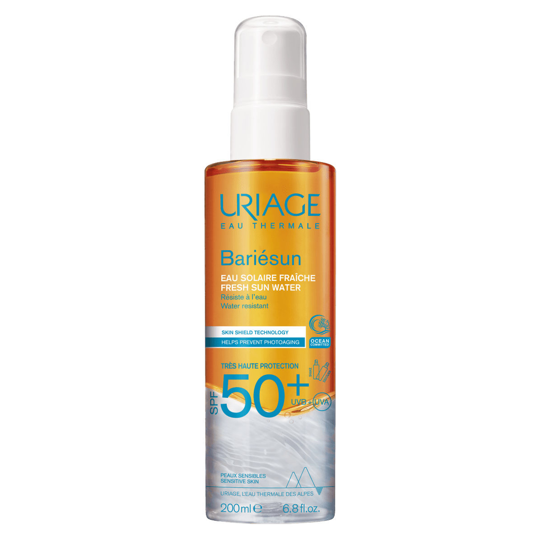 Uriage Bariesun SPF50+ Fresh Sun Water 200 ml - suojaava aurinkovesi
