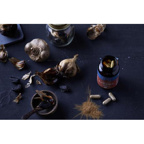 Terranova Fermented Black Garlic FBG22, 50 kaps