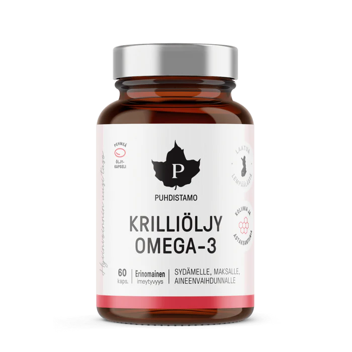 Puhdistamo Krilliöljy Omega-3