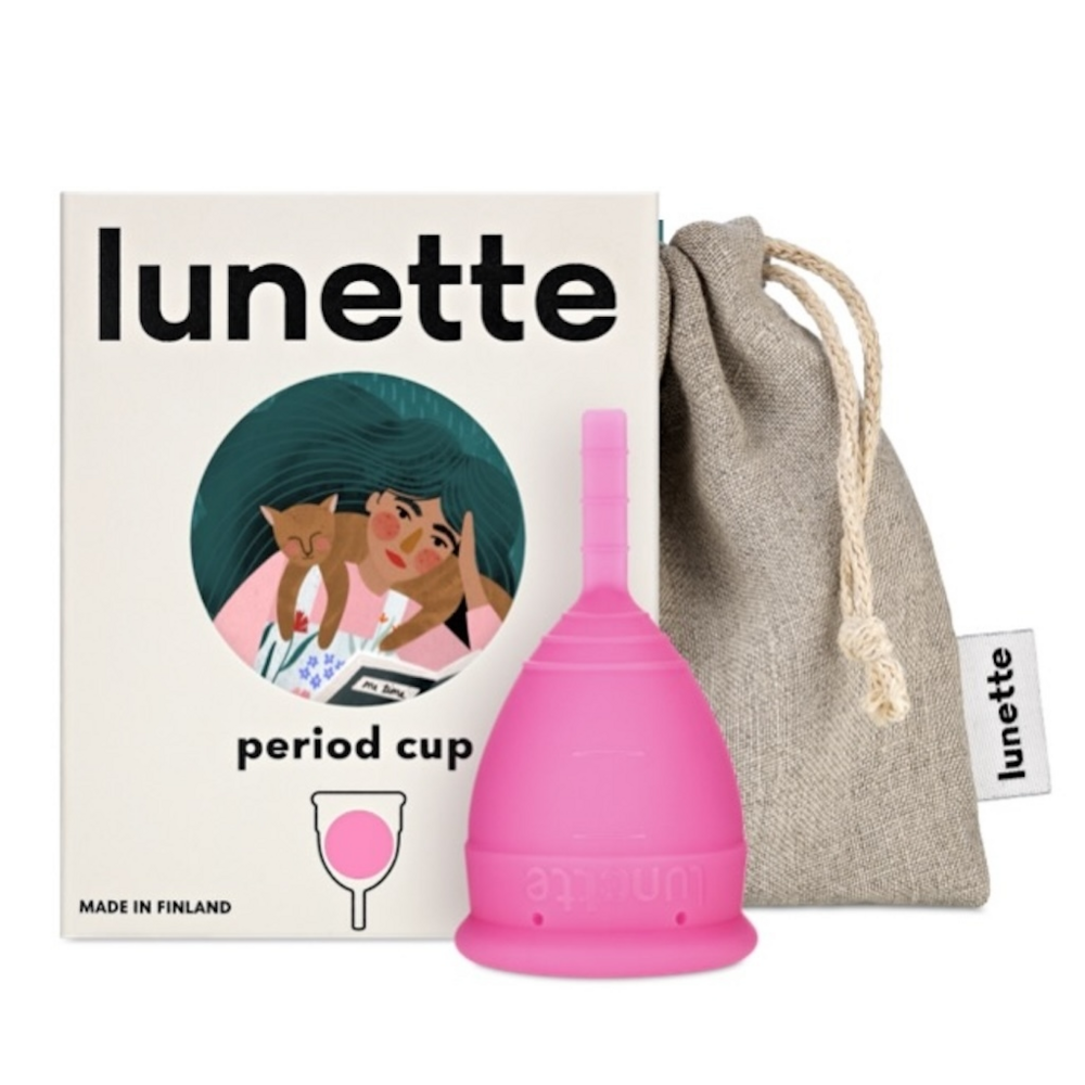 Lunette kuukautiskupit, koot 1 ja 2