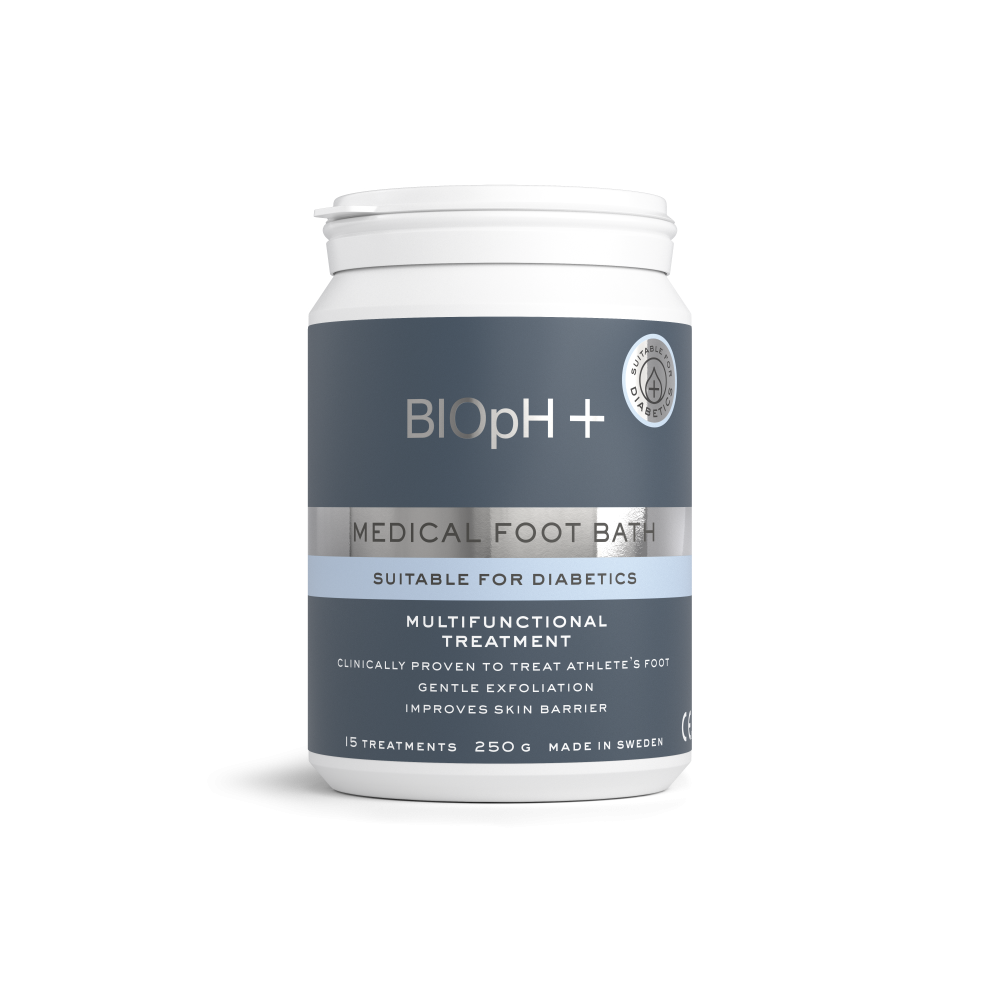BIOpH+ Hoitava jalkakylpy diabeetikoille - 15 hoitokertaa 250 g