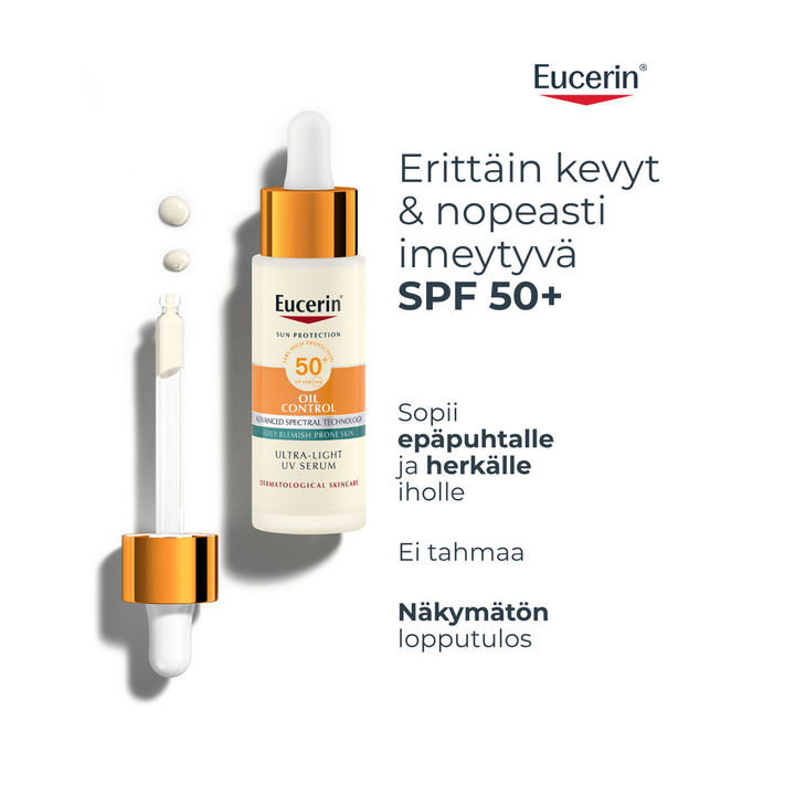 Eucerin Sun Oil Control Ultra Light UV Serum SPF50+ 30 ml