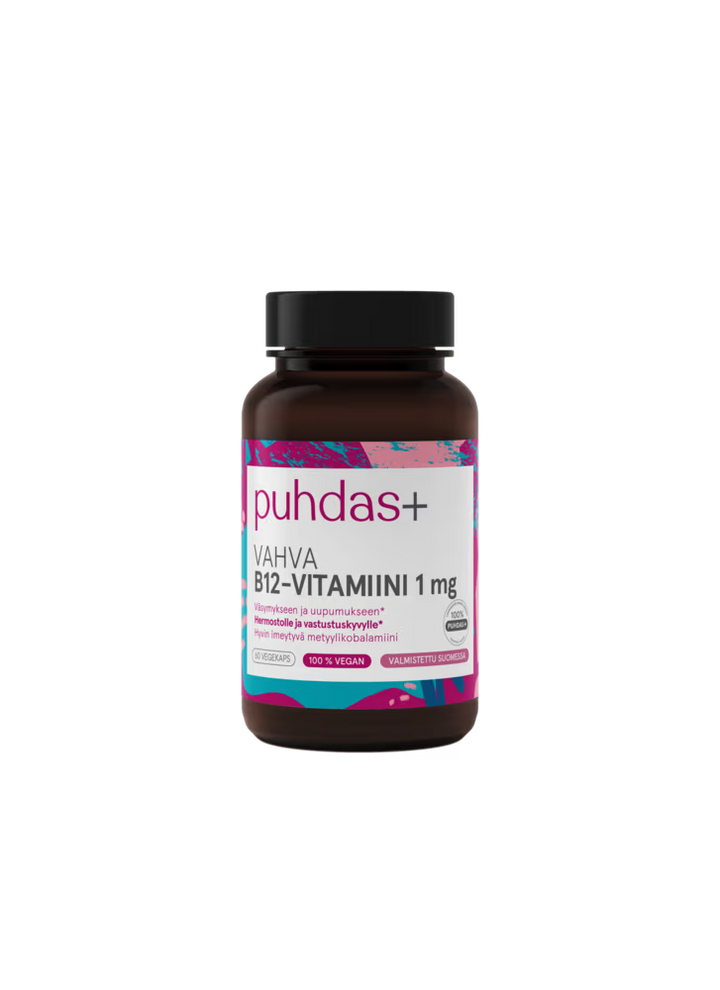 Puhdas+ Vahva B-12 Vitamiini 1mg