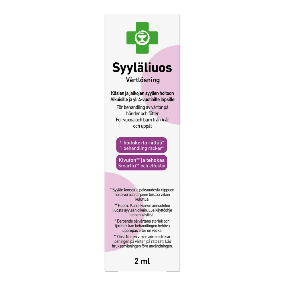 APTEEKKI Syyläliuos 2 ml