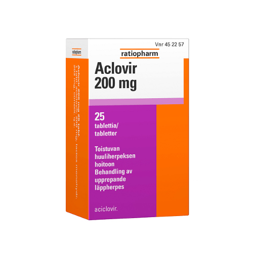 Aclovir 200 Mg Tabl - Apteekki 360 Helsinki - Verkkoapteekki