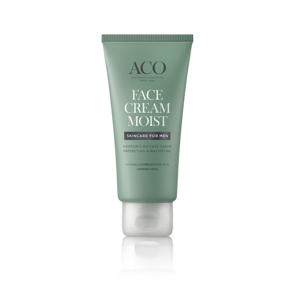 Aco Men Face Cream Moist Hajusteeton - Apteekki 360 Helsinki - Verkkoapteekki