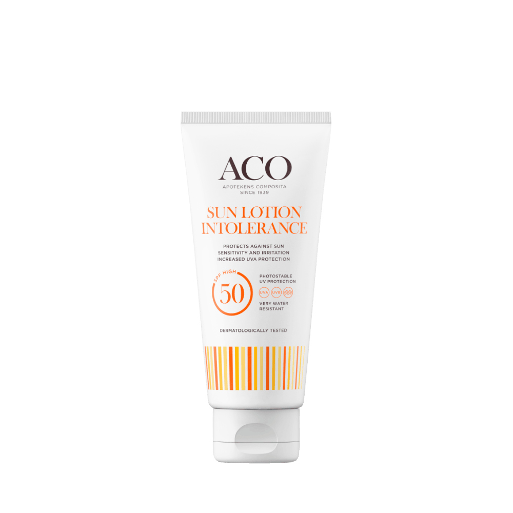Aco Sun Lotion Intolerance Spf 50 - Apteekki 360 Helsinki - Verkkoapteekki