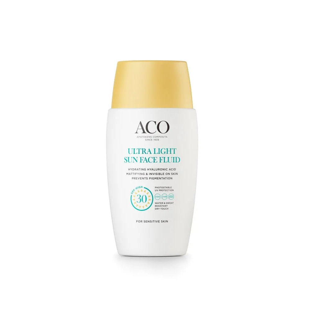 ACO Sun Ultra Light Face Fluid Spf 30 - Apteekki 360 Helsinki - Verkkoapteekki