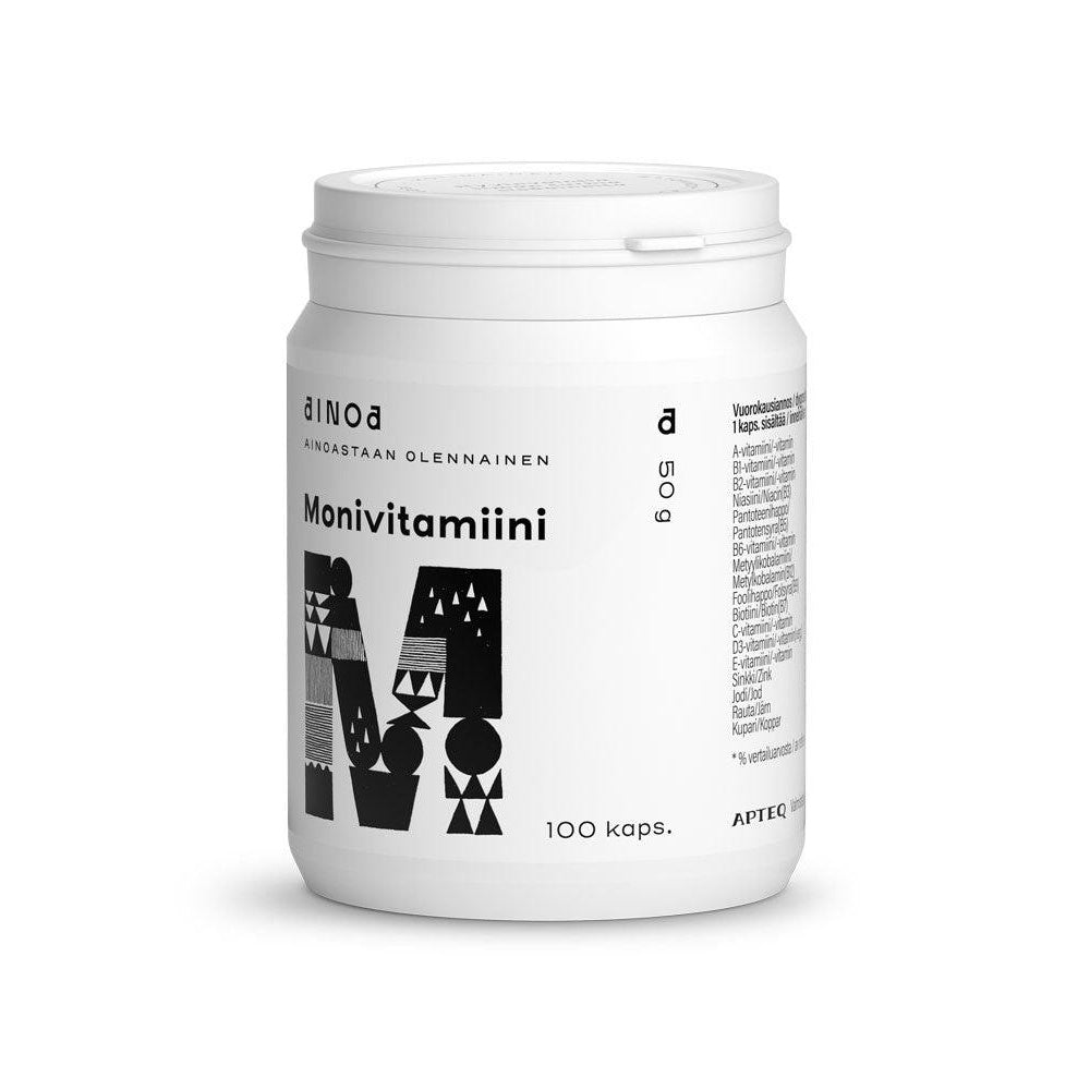 Ainoa Monivitamiini - Apteekki 360 Helsinki - Verkkoapteekki
