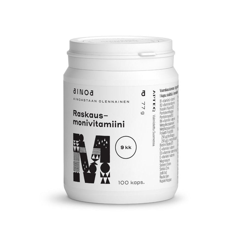 Ainoa Raskausmonivitamiini - Apteekki 360 Helsinki - Verkkoapteekki