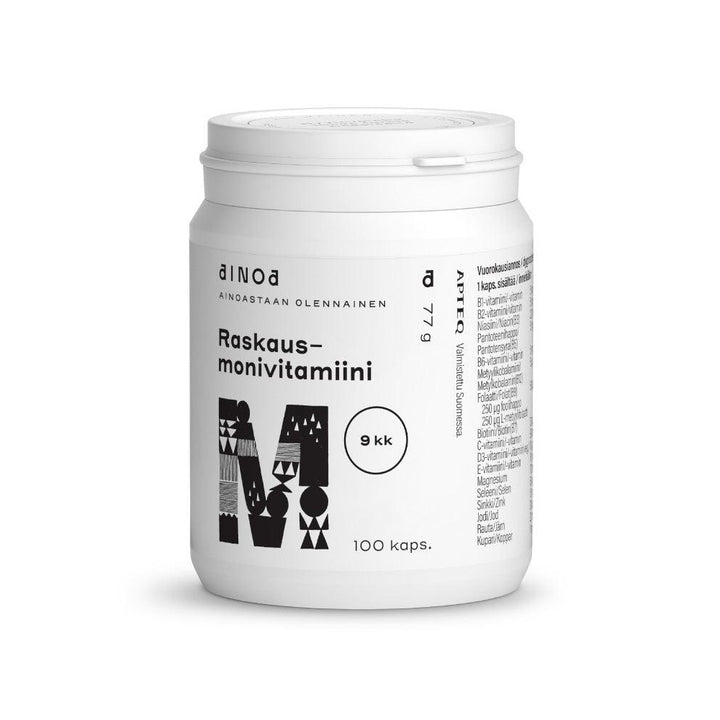 Ainoa Raskausmonivitamiini - Apteekki 360 Helsinki - Verkkoapteekki