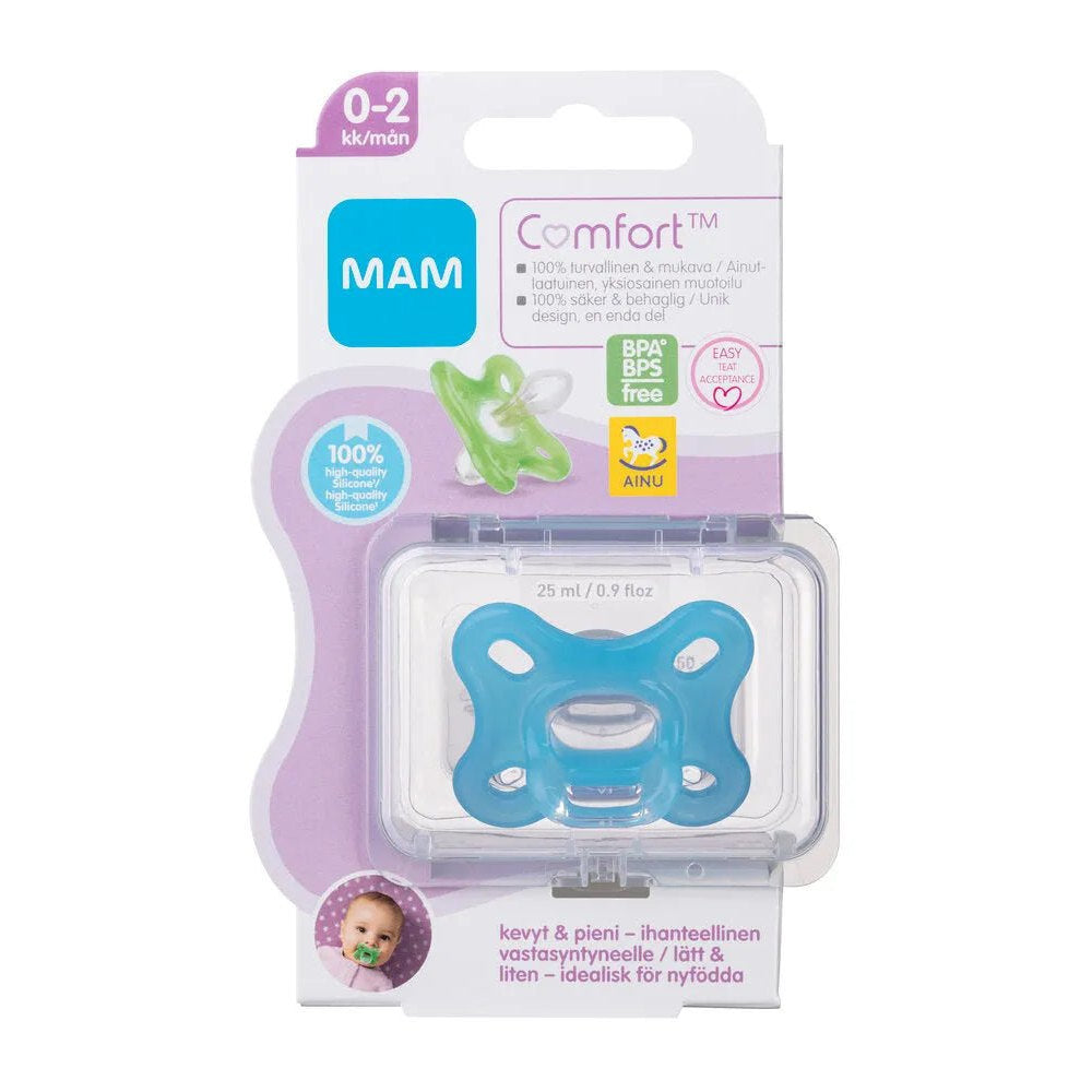 Ainu Mam Comfort Silikonitutti 0-2Kk - Apteekki 360 Helsinki - Verkkoapteekki