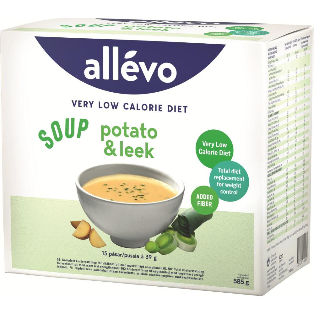 Allevo VLCD Soup Potato&Leek - Apteekki 360 Helsinki - Verkkoapteekki