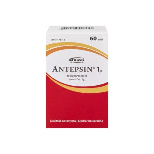 Antepsin 1 G Tabl - Apteekki 360 Helsinki - Verkkoapteekki