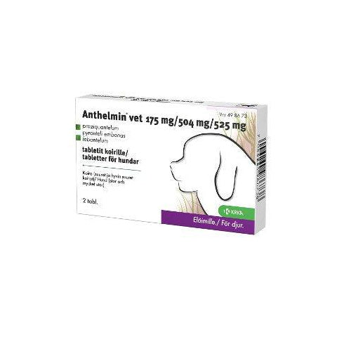 Anthelmin Vet 175 Mg/504 Mg/525 Mg Tabl - Apteekki 360 Helsinki - Verkkoapteekki