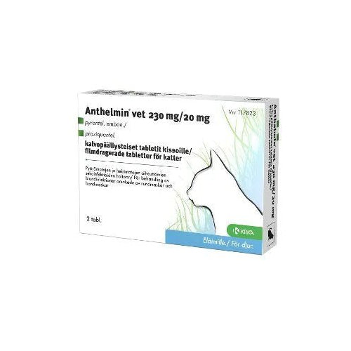 Anthelmin Vet 20 Mg/230 Mg Tabl, Kalvopääll - Apteekki 360 Helsinki - Verkkoapteekki