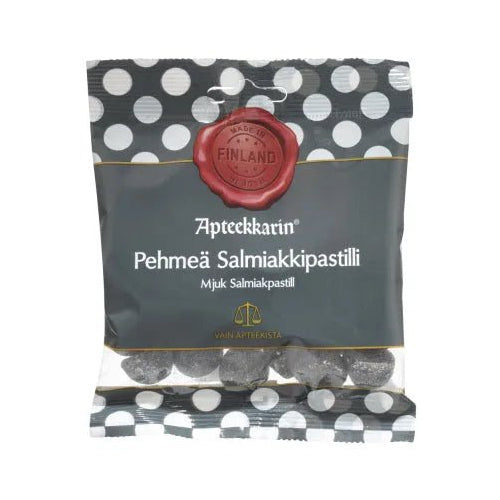 Apteekkarin Pehmeä Salmiakkipastilli - Apteekki 360 Helsinki - Verkkoapteekki