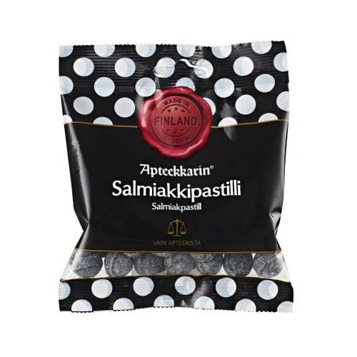 Apteekkarin Salmiakkipastilli - Apteekki 360 Helsinki - Verkkoapteekki
