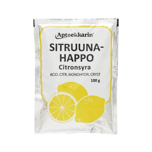 Apteekkarin Sitruunahappo - Apteekki 360 Helsinki - Verkkoapteekki
