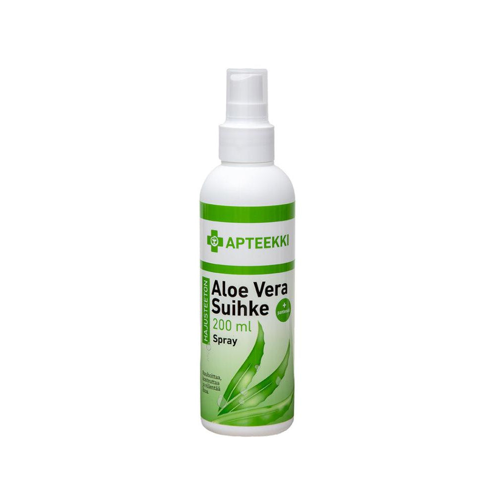 Apteekki Aloe Vera Spray - Apteekki 360 Helsinki - Verkkoapteekki