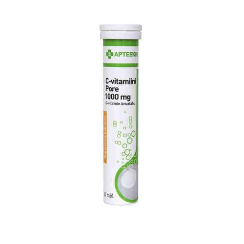 Apteekki C-Vitamiini Pore 1000 Mg - Apteekki 360 Helsinki - Verkkoapteekki