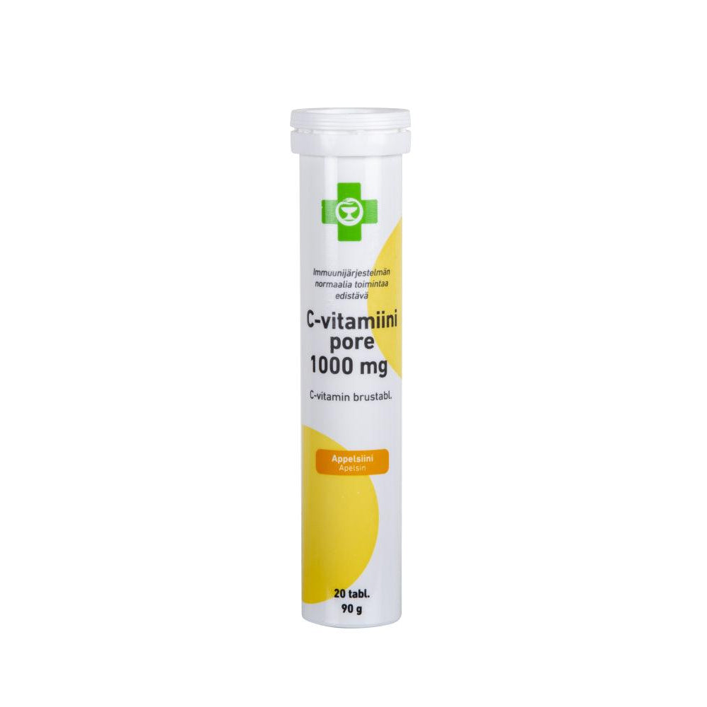 Apteekki C-Vitamiini Pore 1000 Mg - Apteekki 360 Helsinki - Verkkoapteekki