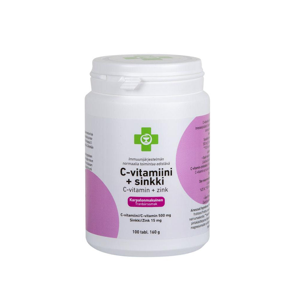 Apteekki C-Vitamiini + Sinkki - Apteekki 360 Helsinki - Verkkoapteekki
