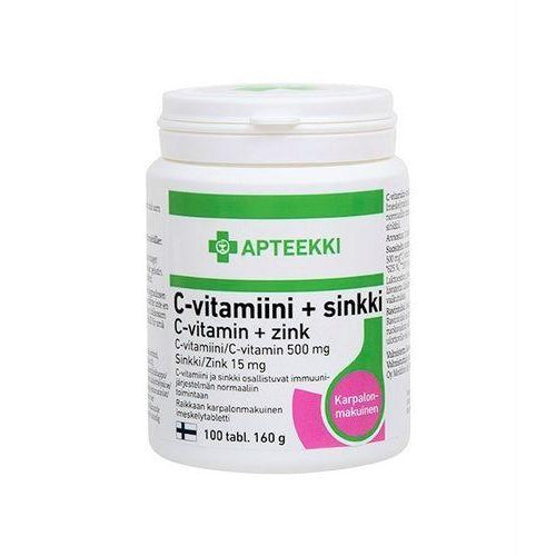 Apteekki C-Vitamiini + Sinkki - Apteekki 360 Helsinki - Verkkoapteekki