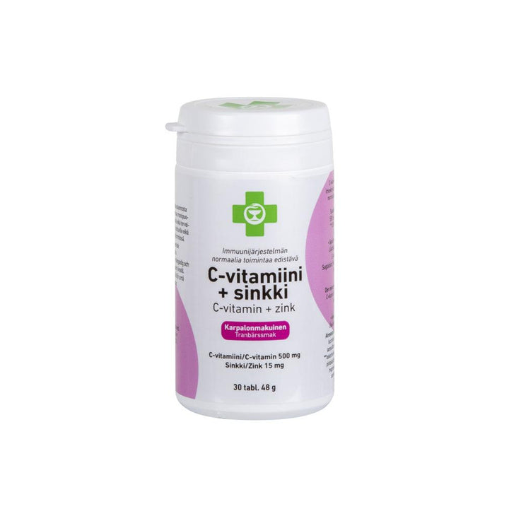 Apteekki C-Vitamiini + Sinkki - Apteekki 360 Helsinki - Verkkoapteekki