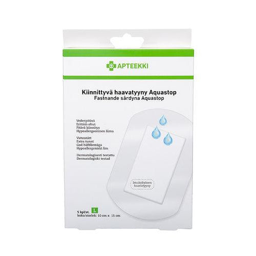 Apteekki Kiinnittyvä Haavatyyny Aquastop L - Apteekki 360 Helsinki - Verkkoapteekki