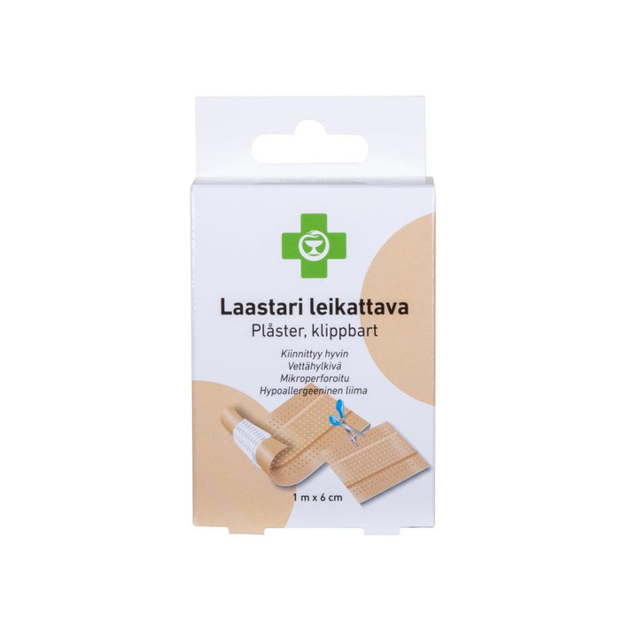 Apteekki Laastari Leikattava, Muovi 6Cm X 1M /Rasia - Apteekki 360 Helsinki - Verkkoapteekki