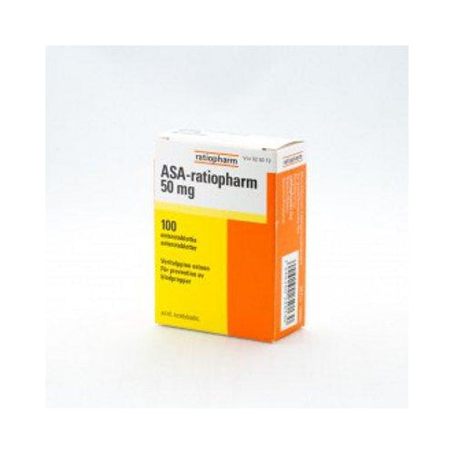 Asa-Ratiopharm 50 Mg Enterotabl - Apteekki 360 Helsinki - Verkkoapteekki