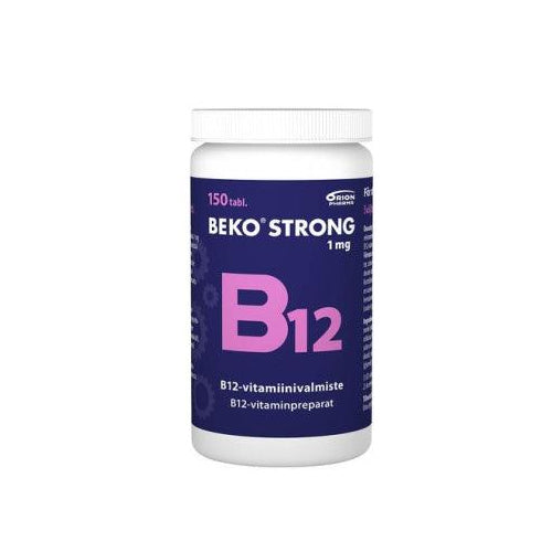 Beko Strong B12 1Mg - Apteekki 360 Helsinki - Verkkoapteekki