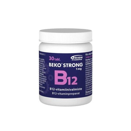 Beko Strong B12 1Mg - Apteekki 360 Helsinki - Verkkoapteekki