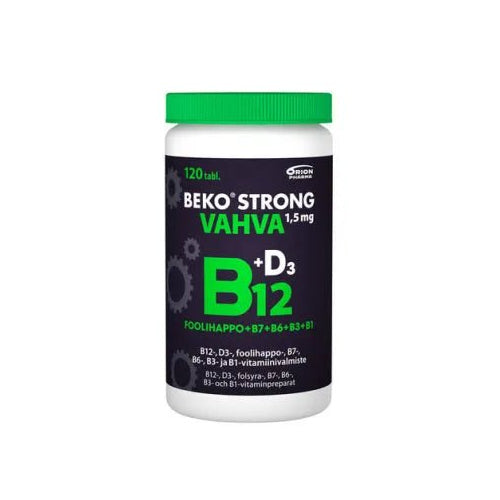 Beko Strong B12 Vahva 1,5 Mg - Apteekki 360 Helsinki - Verkkoapteekki