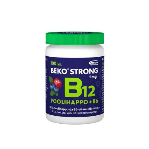 Beko Strong B12+Fooli+B6 - Apteekki 360 Helsinki - Verkkoapteekki