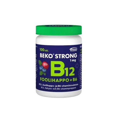 Beko Strong B12+Fooli+B6 - Apteekki 360 Helsinki - Verkkoapteekki