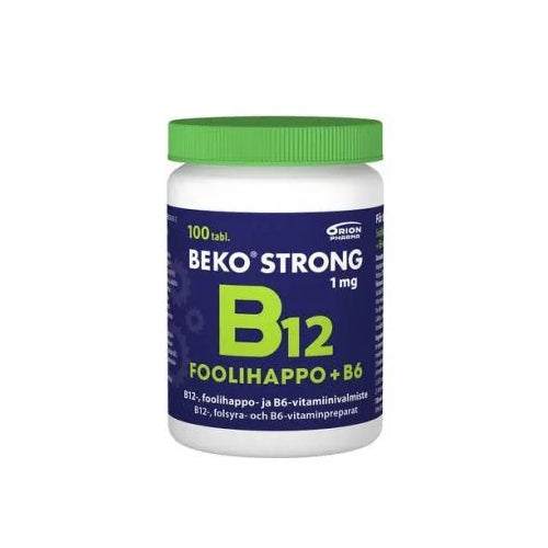 Beko Strong B12+Fooli+B6 - Apteekki 360 Helsinki - Verkkoapteekki