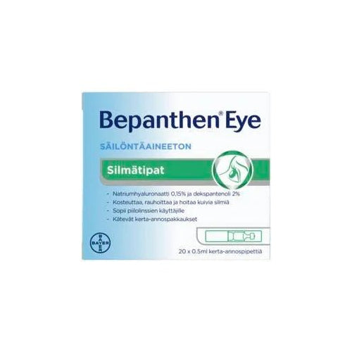 Bepanthen Eye Silmätipat - Apteekki 360 Helsinki - Verkkoapteekki
