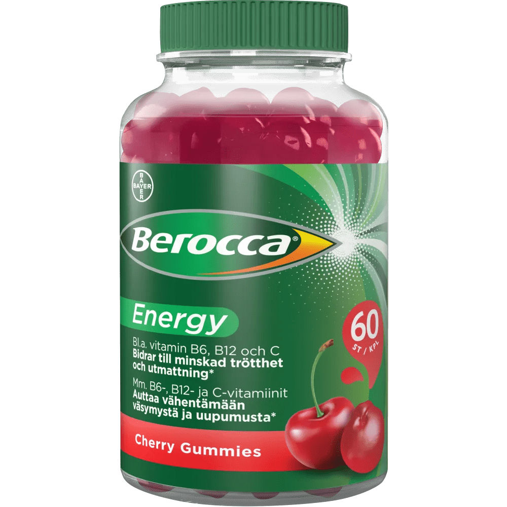Berocca Energy Gummies - Apteekki 360 Helsinki - Verkkoapteekki